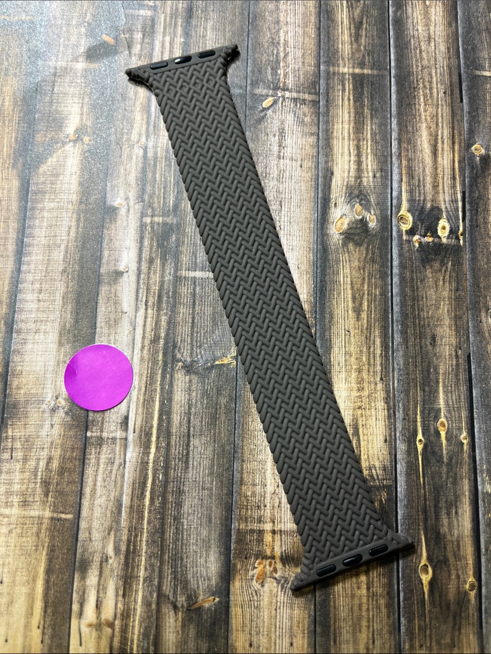 5for$10 Gray Zigzag Silicone 38mm/40mm/41mm Apple Watchband Accessories
